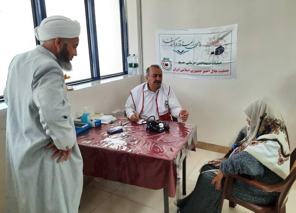 ارائه بیش از 76 هزار خدمت بهداشتی و درمانی هلالاحمر به حجاج ایرانی