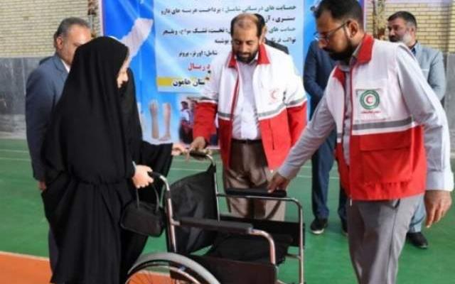 ارائه کمک های توانبخشی به نیازمندان استان سیستان و بلوچستان