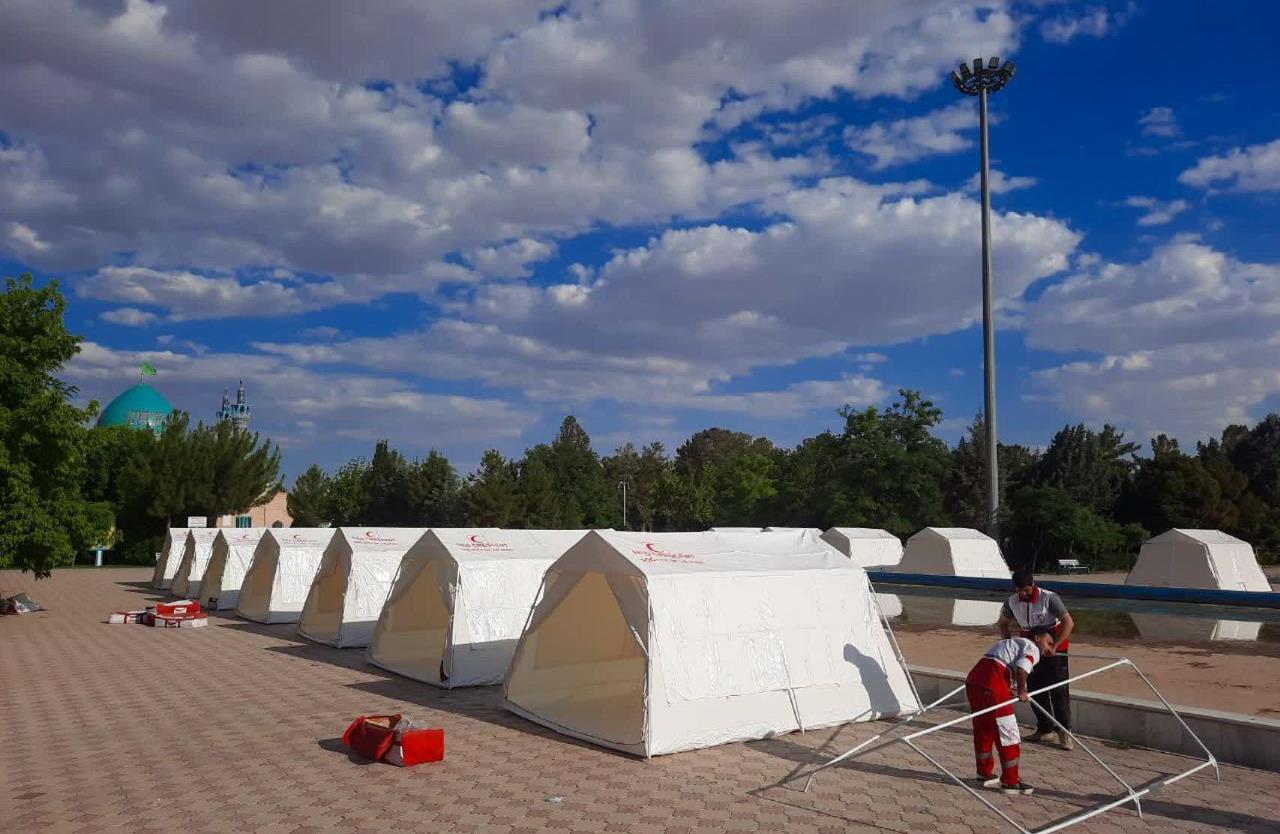 برپایی بیش از 7 اردوگاه اسکان اضطراری در مناطق زلزلهزده کاشمر