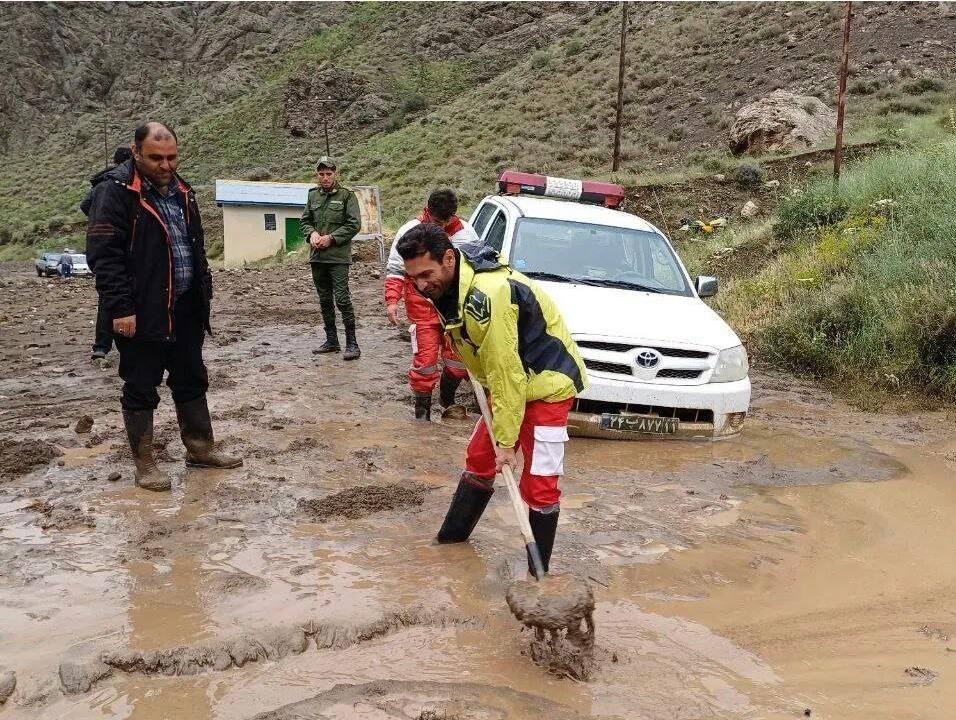 امدادرسانی هلال احمر به ۲۹۲ نفر در سیلاب اردبیل