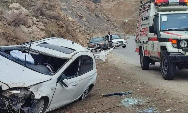 واژگونی برلیانس با ۵ مصدوم در خراسان جنوبی