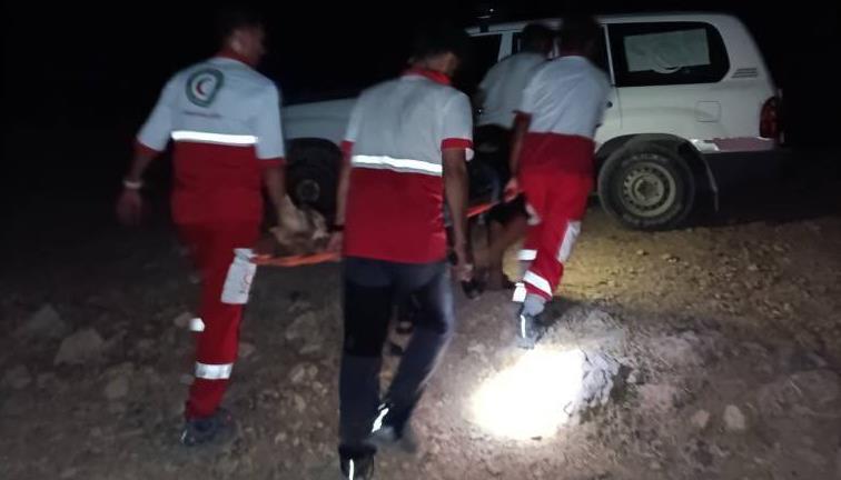 تلاش ۴ساعته برای نجات جان پیرزن ۸۰ساله از ارتفاعات روستای شرابگراب