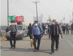 مراقبت در مواجهه با گرد و غبار و طوفانشن در پیادهروی اربعین /پیام سلامتی