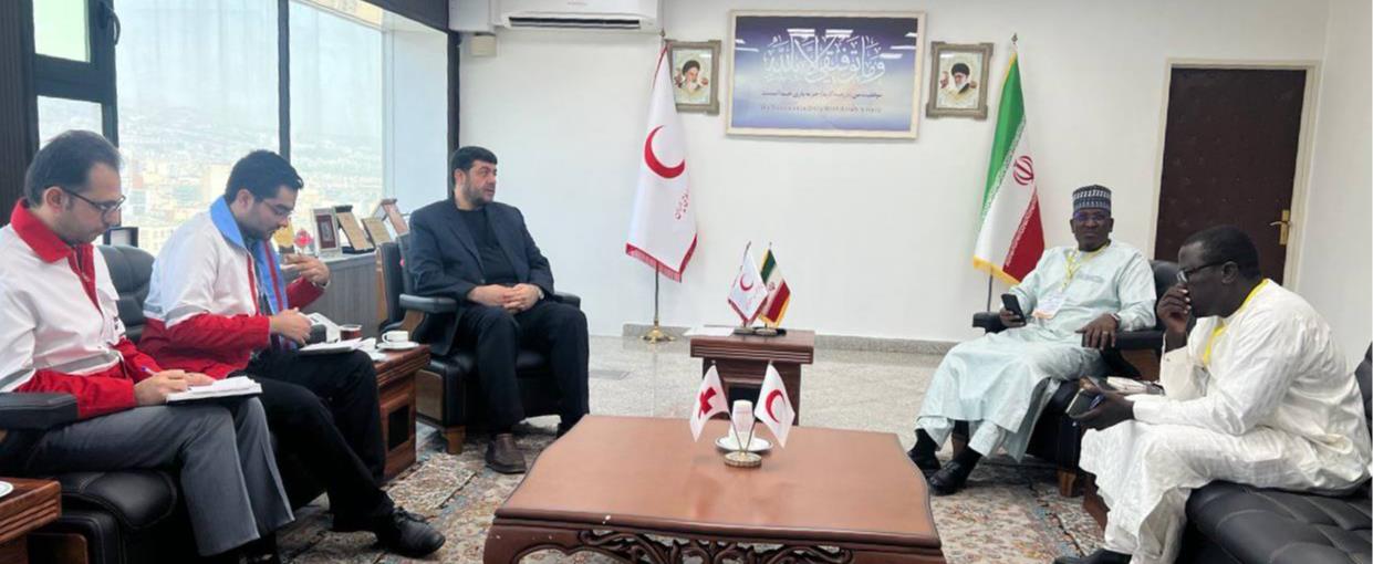 دست همکاری هلالاحمر ایران با صلیب سرخ چاد