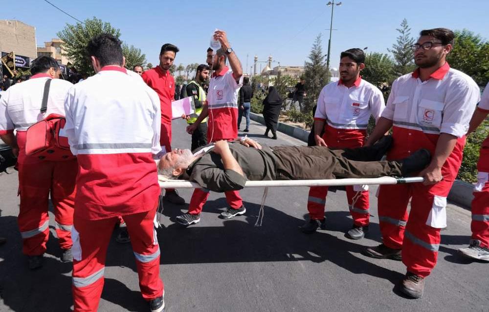 ۶۱ مصدوم و یک فوتی در تصادف اتوبوس حامل زائران ایرانی با کامیون حمل قیر در عراق