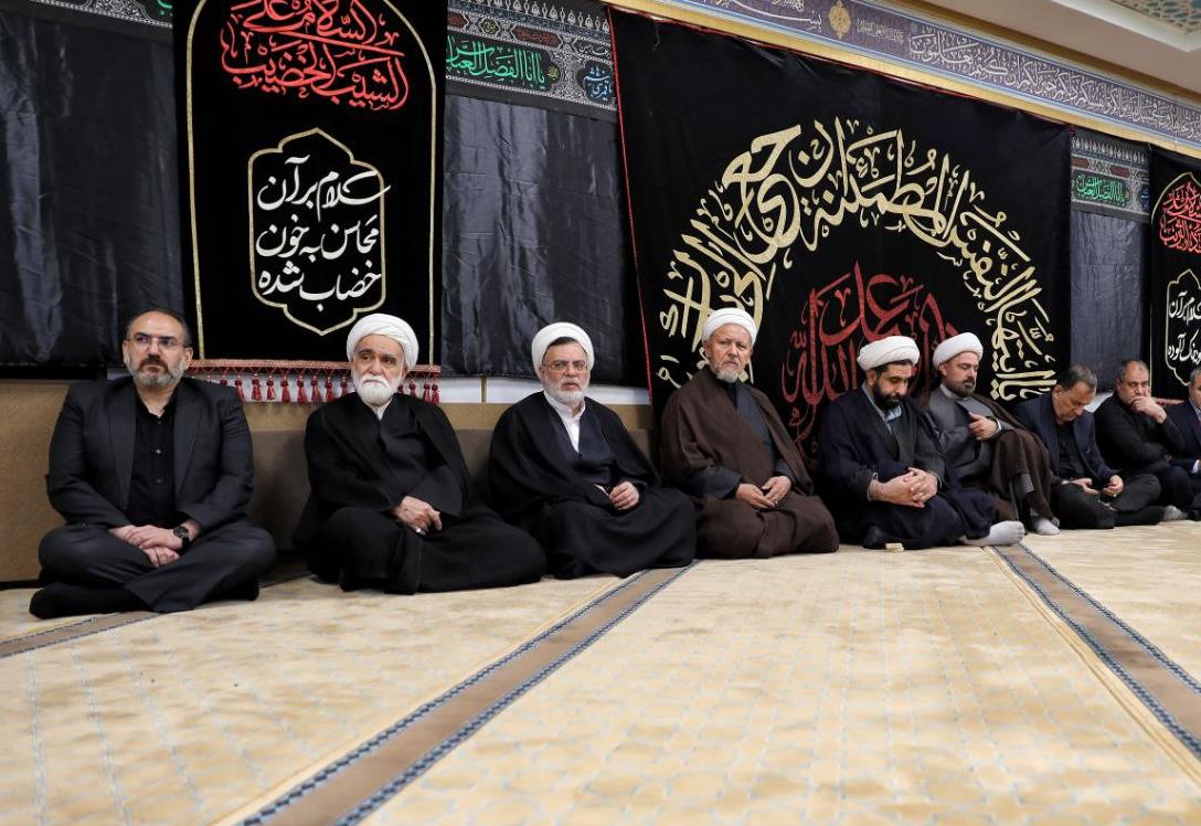 برگزاری مراسم سوگواری روزهای پایانی ماه صفر در جمعیت هلال احمر