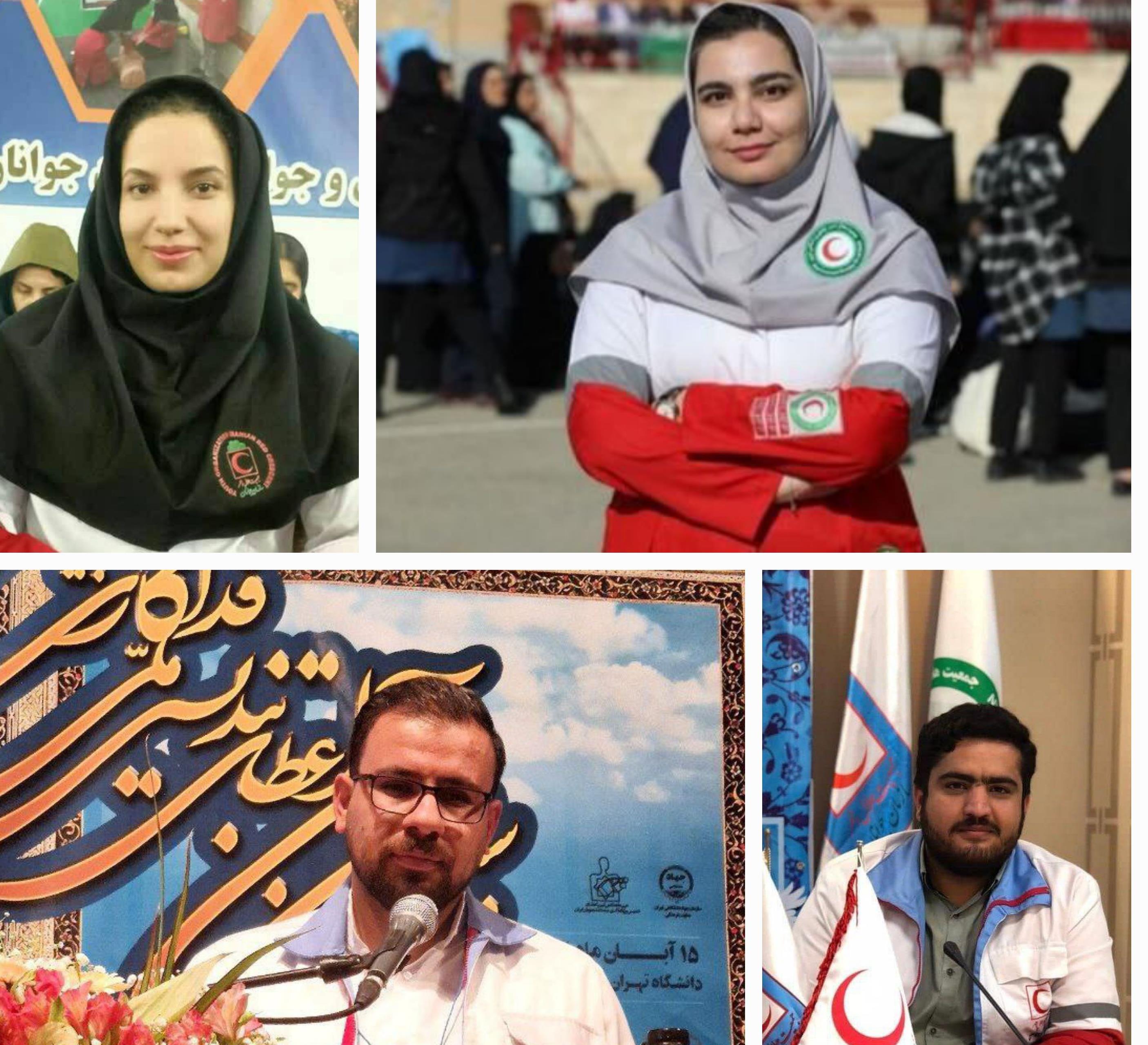 درخشش ۴ جوان داوطلب هلالاحمر ایران در بین ۱۰۰ جوان برتر دنیا