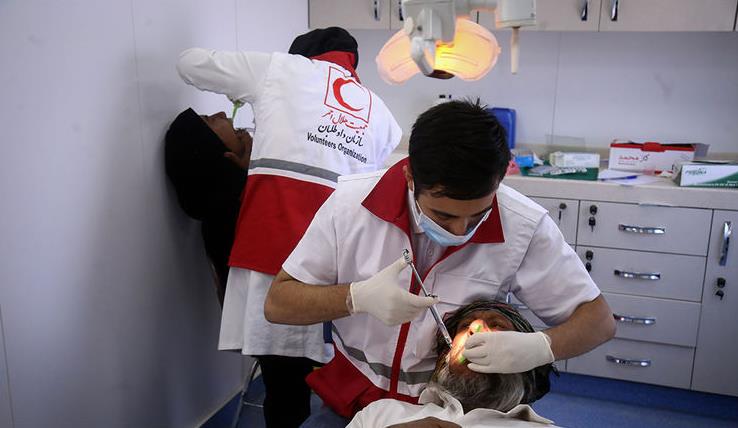خدمات رسانی 91 کاروان سلامت هلالاحمر در مناطق محروم البرز