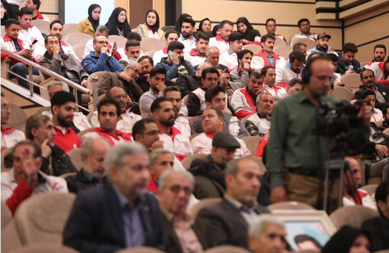 یادواره ۱۰۳ شهید امدادگر استان همدان برگزار شد