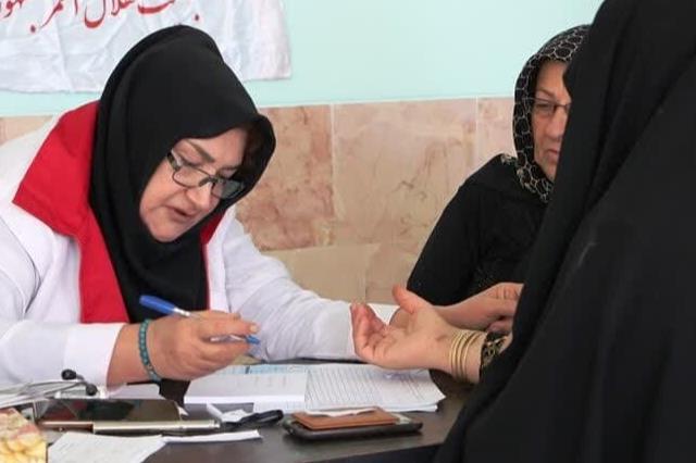 نذر خدمت هلال احمر در روستای پرجونک دشتستان
