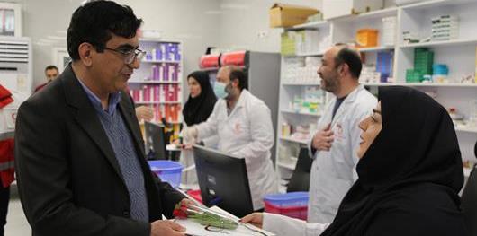 تجلیل از بانوان سازمان تدارکات پزشکی به مناسبت گرامیداشت مقام زن