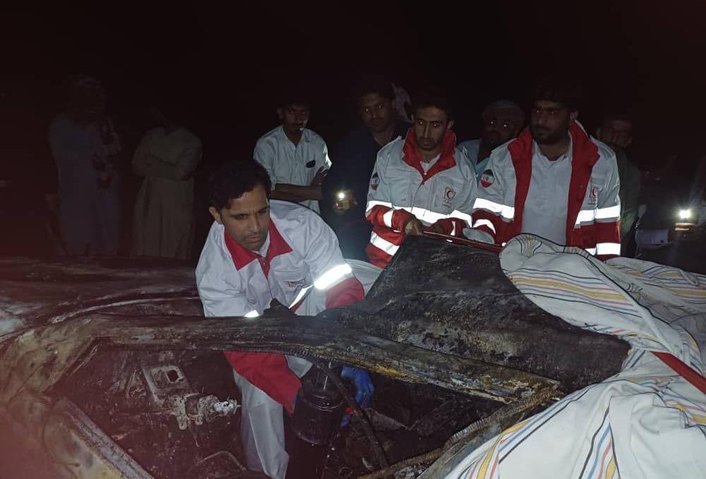 جان باختن 5 نفر بر اثر تصادف پژو پارس