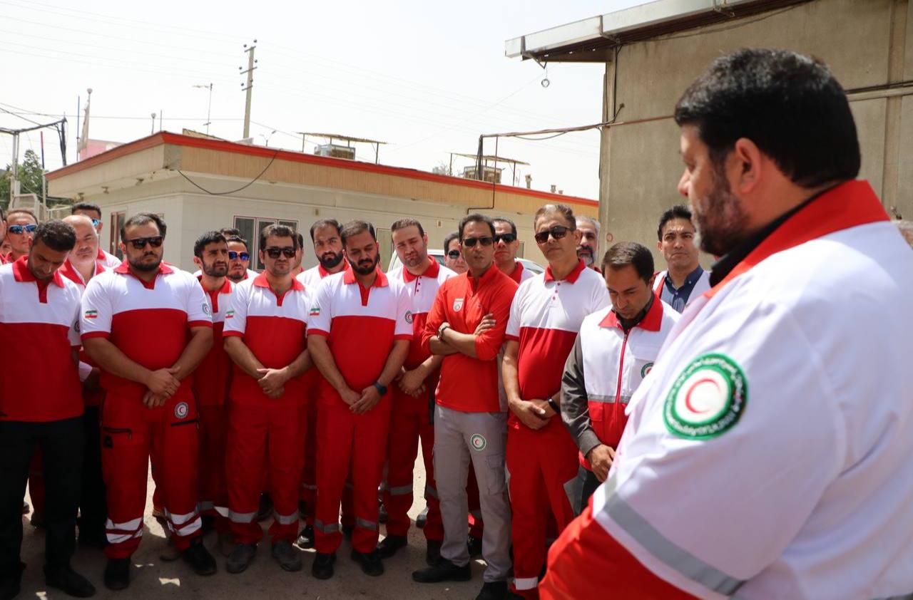 امدادگران هلال احمر در جنگ ۱۲ روزه خوش درخشیدند
