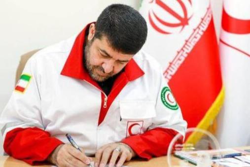 پیام تبریک رئیس هلالاحمر به سردار مهدی افشاری