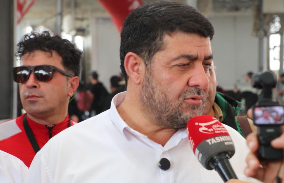 بازدید میدانی رئیس جمعیت هلالاحمر از پایانه مرزی مهران/ دکتر کولیوند: ۷۰ هزار امدادگر در داخل کشور آماده خدمت به زوار اباعبدالله