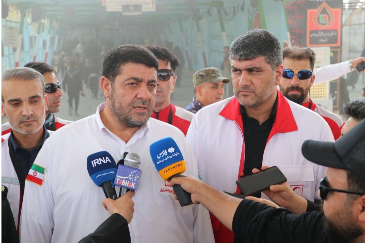 دکتر کولیوند: تا امروز ۷۰۰ هزار خدمت امدادی و درمانی در عراق داشتهایم