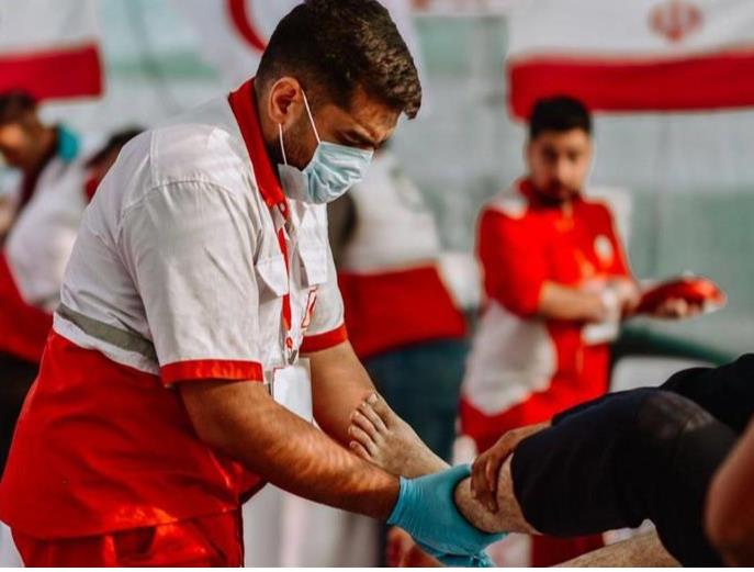 بیش از ٣ هزار و ۵۰۰ نیروی داوطلب هلال‌احمر درخدمت زائران امام هشتم