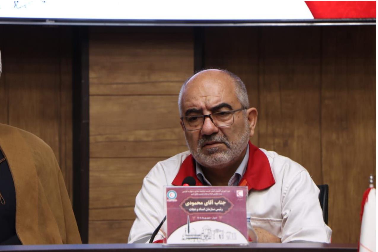 برگزاری دوره کشوری توانمندسازی معاونین امداد و نجات هلالاحمر در فارس