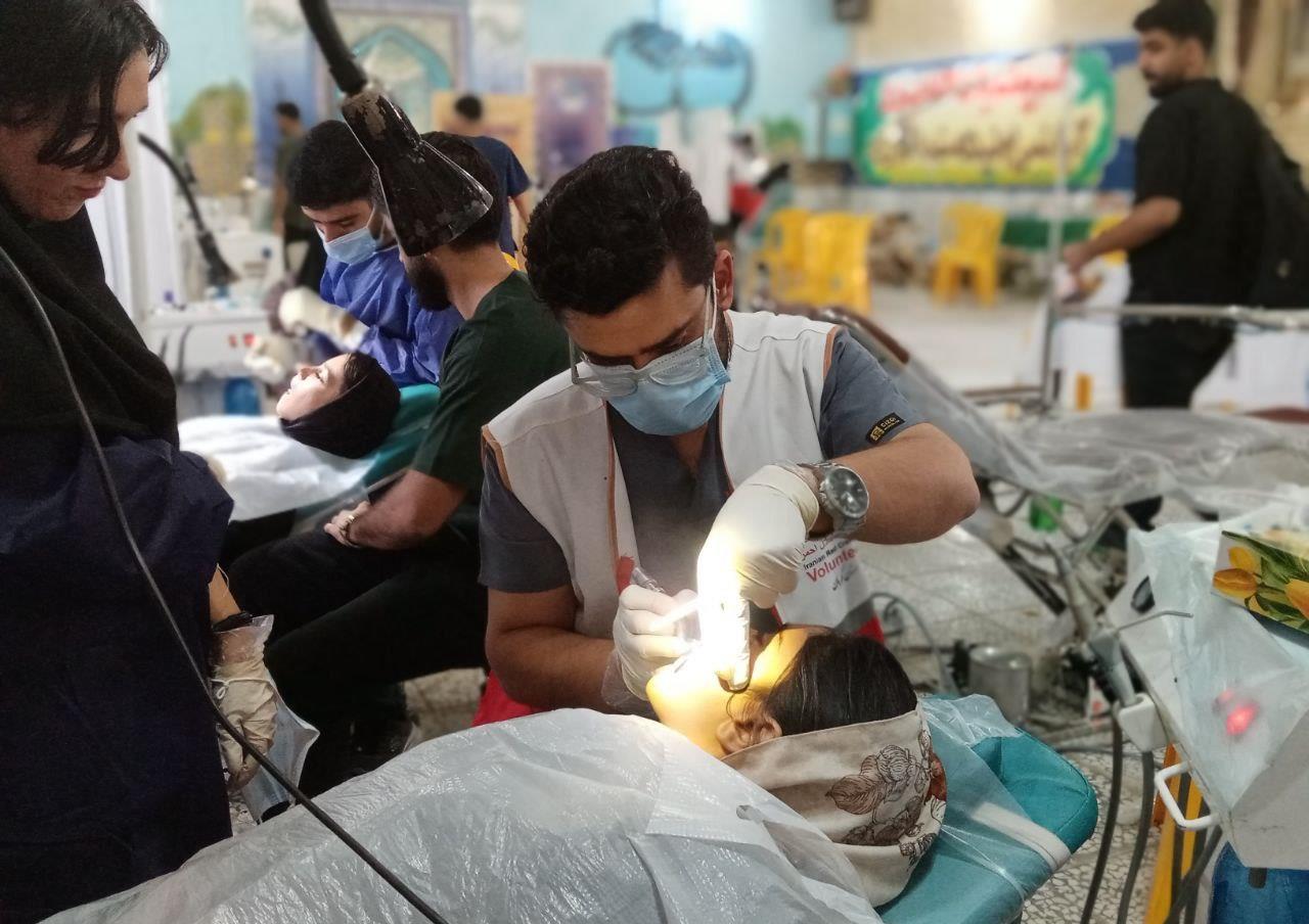 بهره‌مندی ٢٣٠٠ نفر از خدمات دومین فاز نذر خدمت ۸ در فهرج کرمان