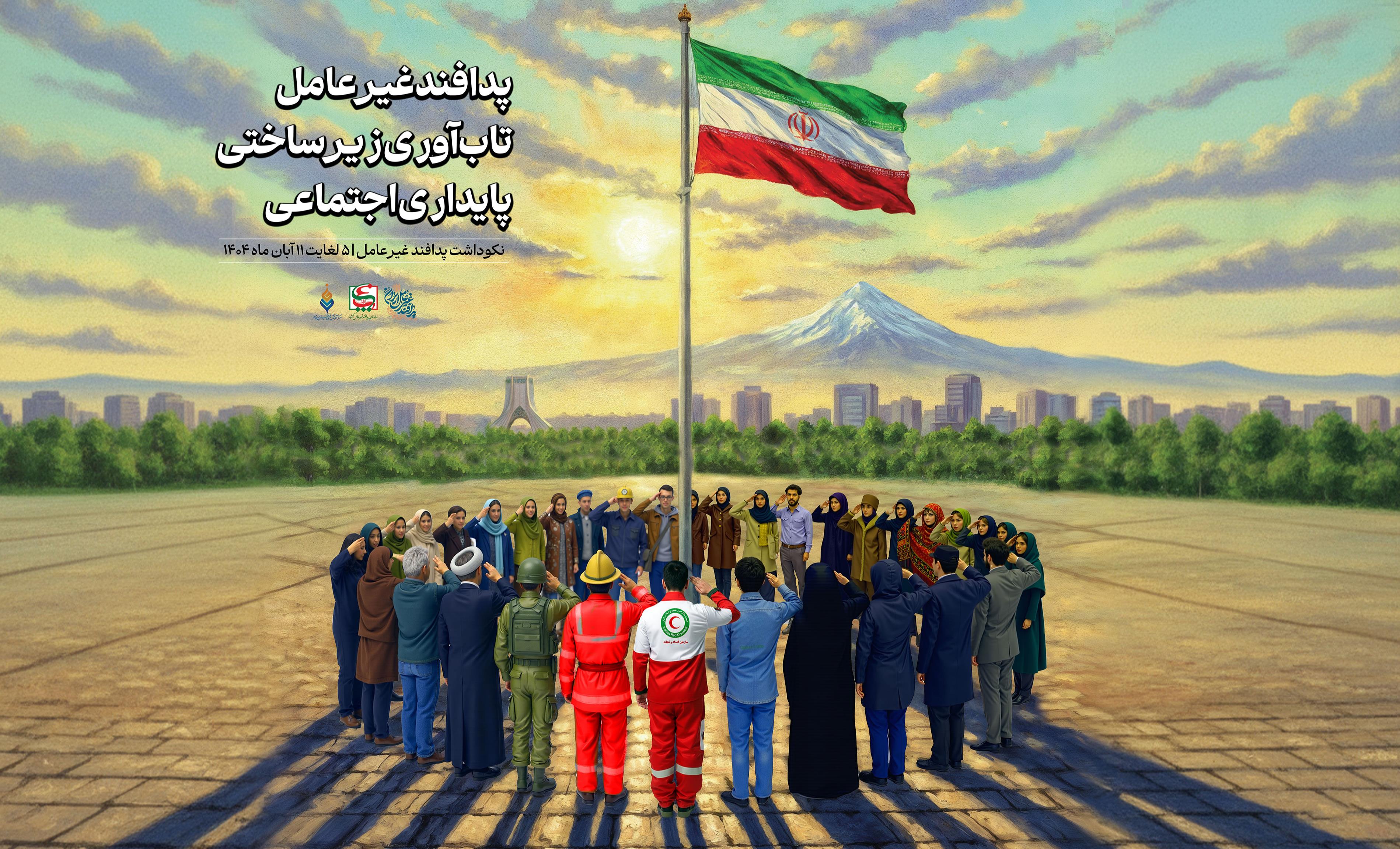 هلالاحمر نخستین دستگاه دارای نظام عملیاتی درحوزه پدافند غیرعامل / نهضت هلالاحمر و پدافندغیرعامل، از هم جدا نیستند