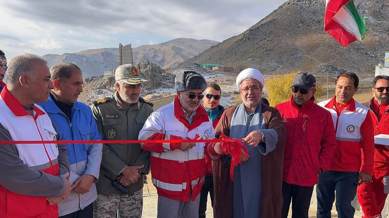 افتتاح فاز تکمیلی پایگاه تخصصی امداد کوهستان دشت میشان در همدان