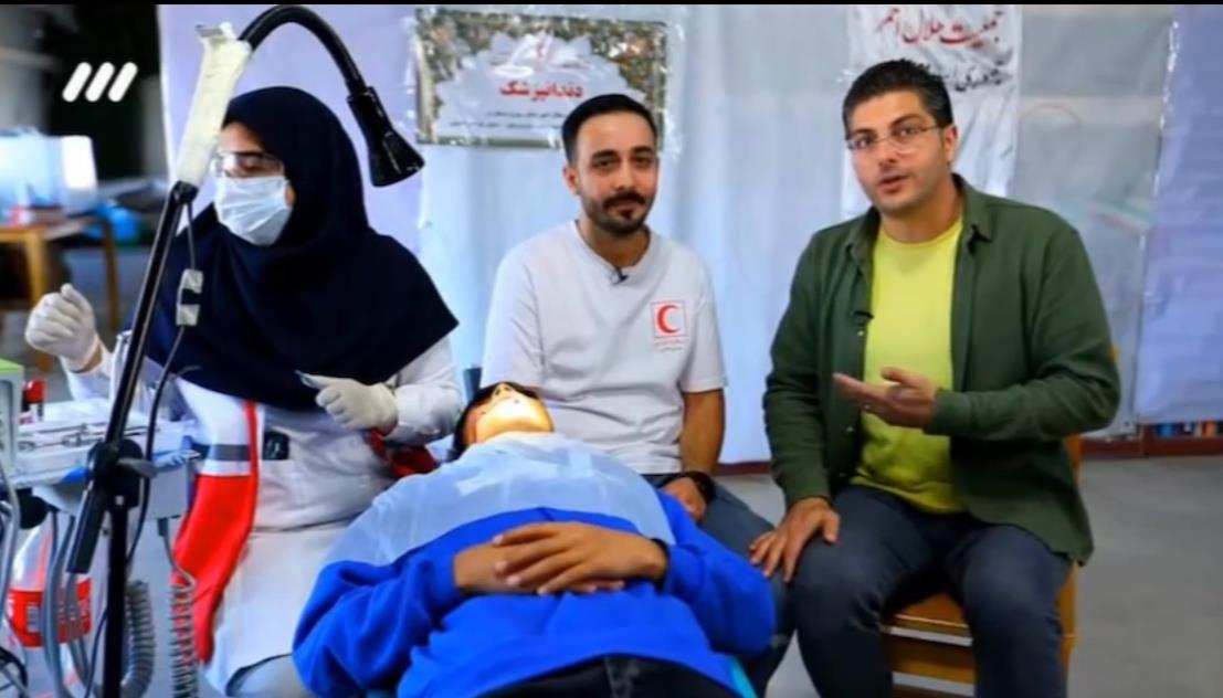 زوج دندانپزشکی که “نذر خدمت” آن‌ها را به هم رساند/ فیلم