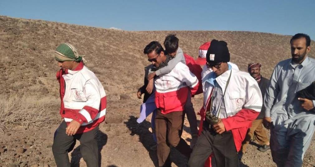 پیدا شدن نوجوان ۱۳ ساله مفقودی در ارتفاعات ریگان پس از ۱۵ ساعت جستوجو
