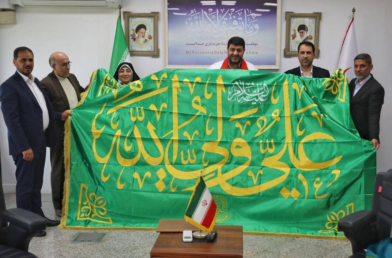 دیدار نمایندگان عتبه امام علی(ع) با دکتر کولیوند و قدردانی از خدمات هلال احمر در ایام اربعین حسینی