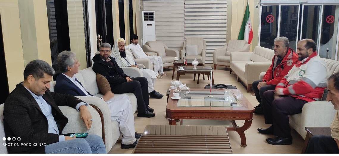 دیدار رئیس سازمان داوطلبان هلال احمر با نماینده مردم چابهار، کنارک و نیکشهر در مجلس شورای اسلامی