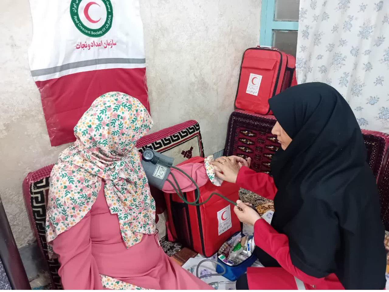 ۱۱۷۲۰ نفر از معتکفین استان قم از خدمات جمعیت هلال احمر برخوردار شدند