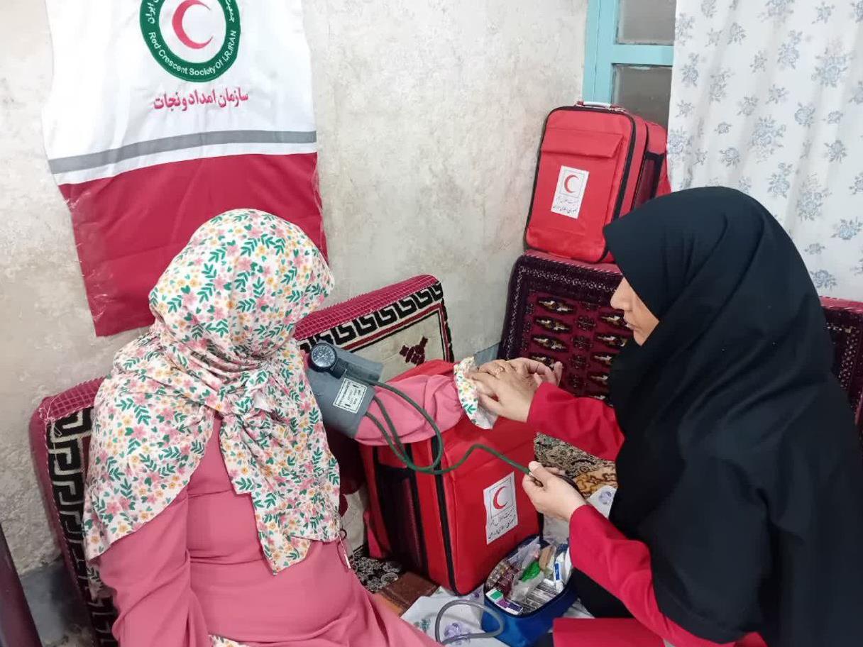 ۱۱۷۲۰ نفر از معتکفین از خدمات جمعیت هلال احمر برخوردار شدند