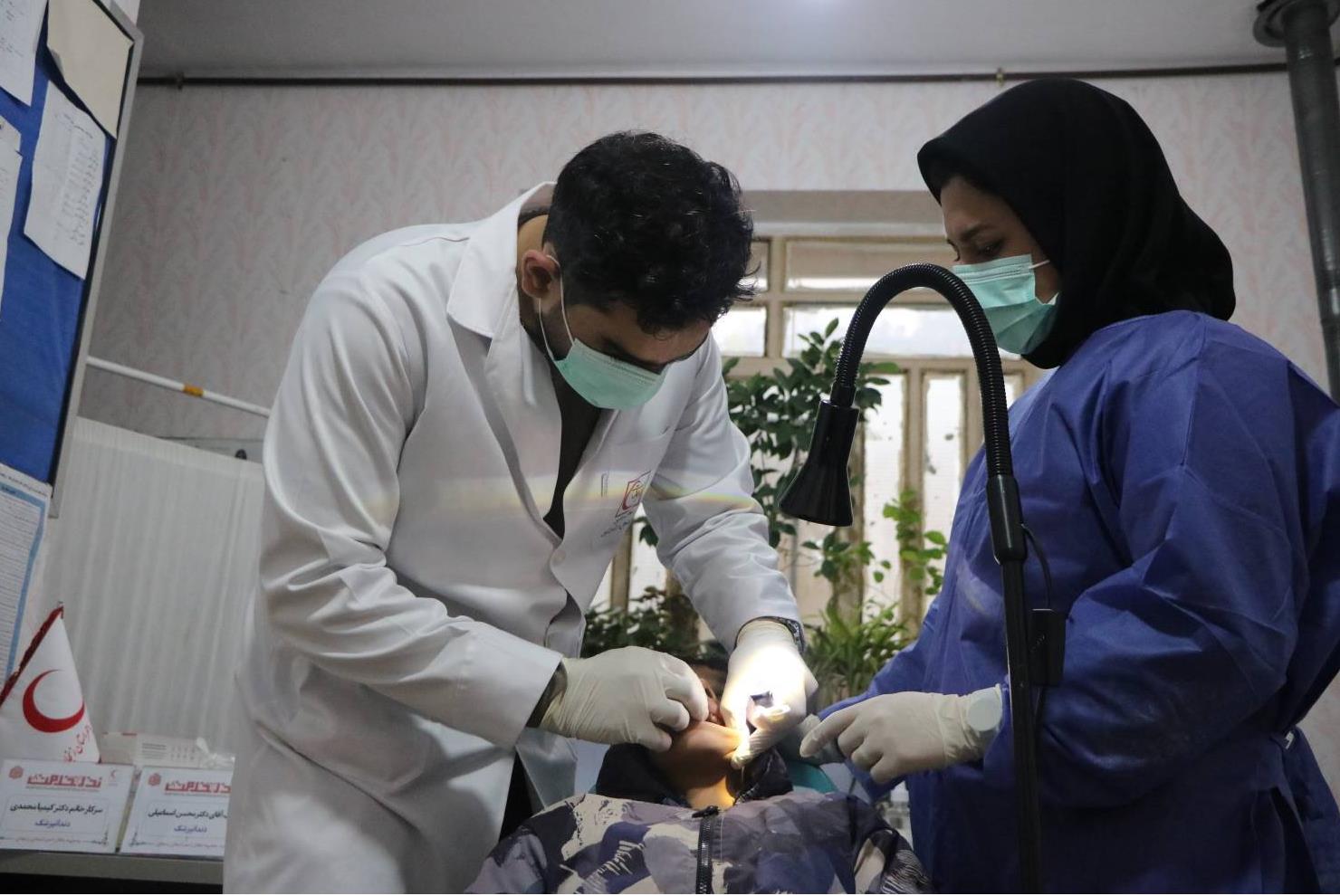 بهرهمندی بیش از یک هزار و ۵۰۰ نفر از خدمات دارویی درمانی هلالاحمر زنجان