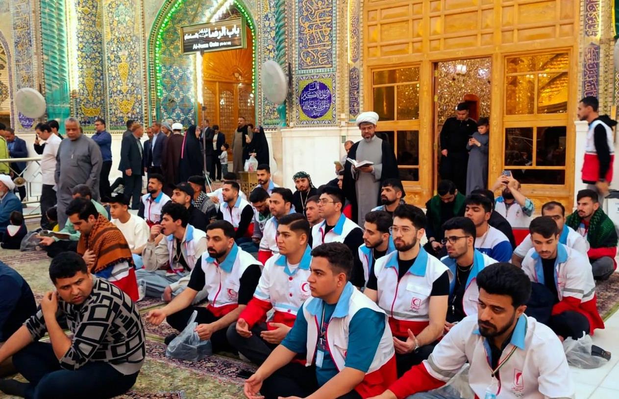 اعزام گسترده کاروانهای هلالاحمر به عتبات عالیات در قالب طرح «حرم تا حرم»