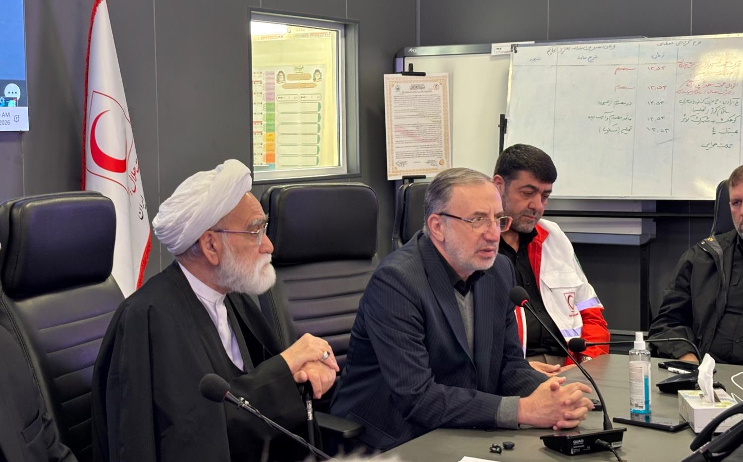 قدردانی معاون بهداشت و درمان ستاد کل نیروهای مسلح از حضور مثالزدنی هلالاحمر در بحرانهای اخیر