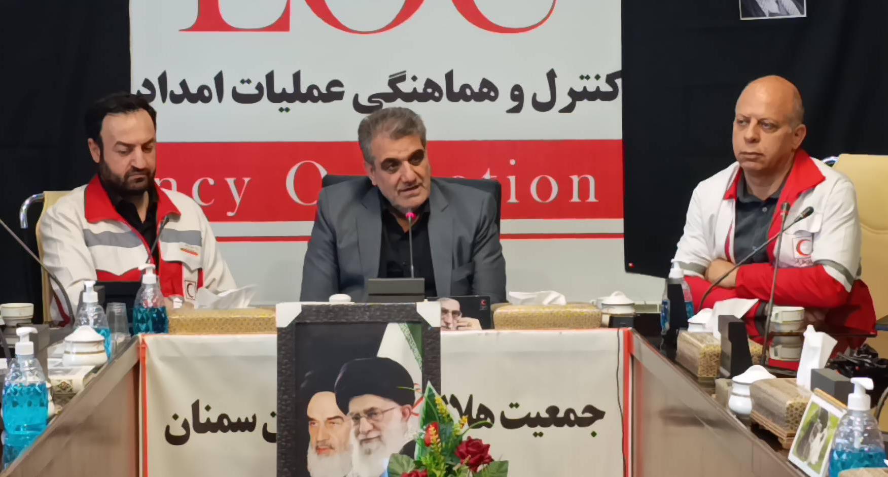 استاندار سمنان: هلال احمر باعث خیر و برکت برای کشور است