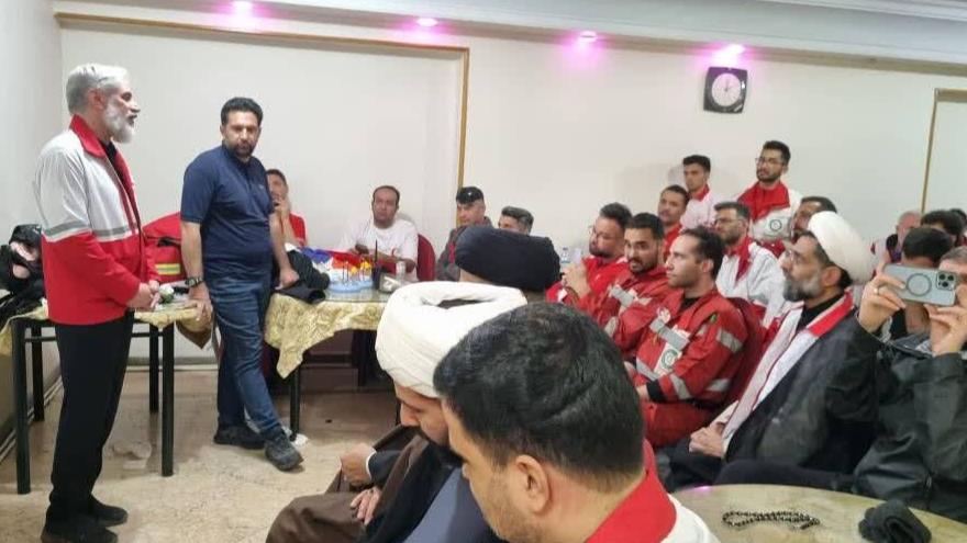 بازدید معاون نظارت و مسئولان دفاتر نمایندگی ولی فقیه در سازمانهای جمعیت هلال احمر از پهنههای امدادی استان تهران