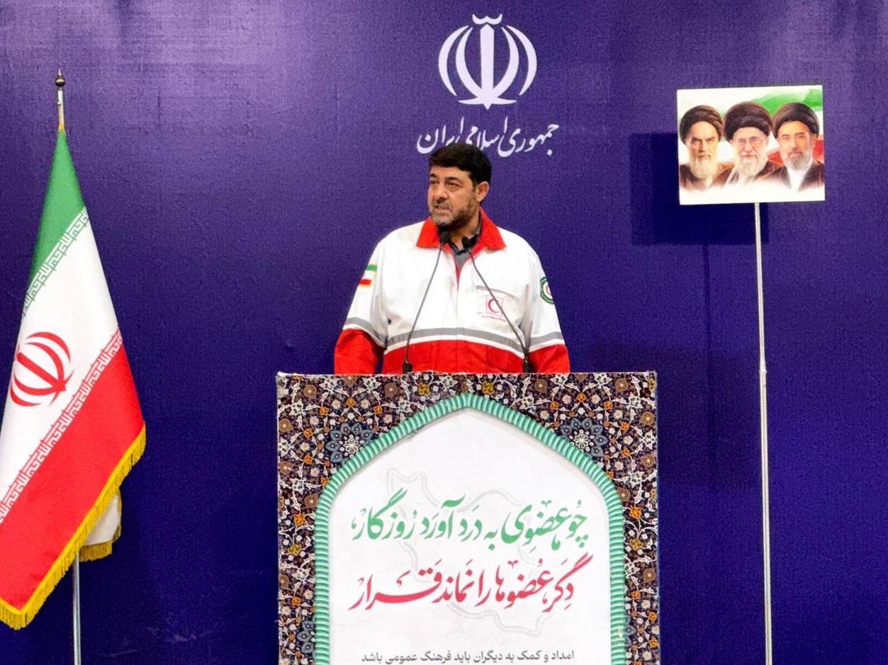 دکتر کولیوند در نماز جمعه تهران تشریح کرد: ٦ هزار عملیات امدادرسانی موفق هلال احمر در جنگ تحمیلی سوم