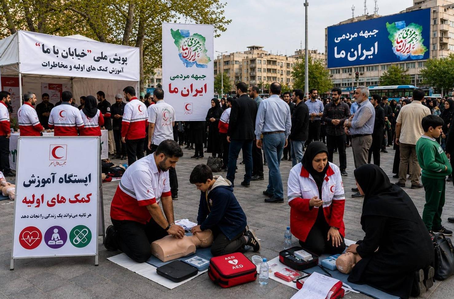 در کنار میدان، در مسیر آگاهی
