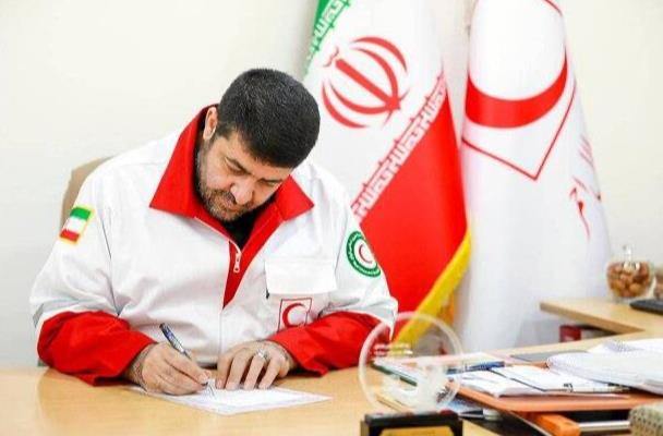 پیام تسلیت رئیس جمعیت هلالاحمر در پی شهادت سردار جانباز عباسعلی فرزندی