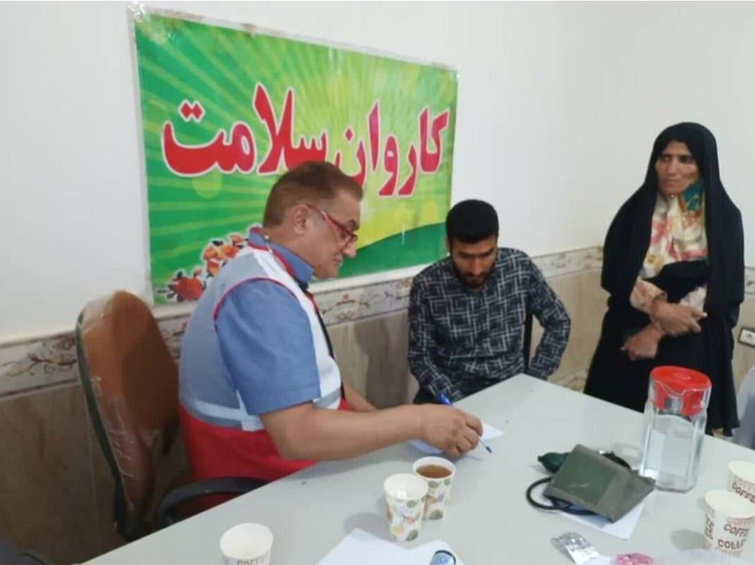 بهرهمندی ۷ هزار و ۷۷۴ نفر از خدمات سلامت و حمایتی هلالاحمر خراسان جنوبی