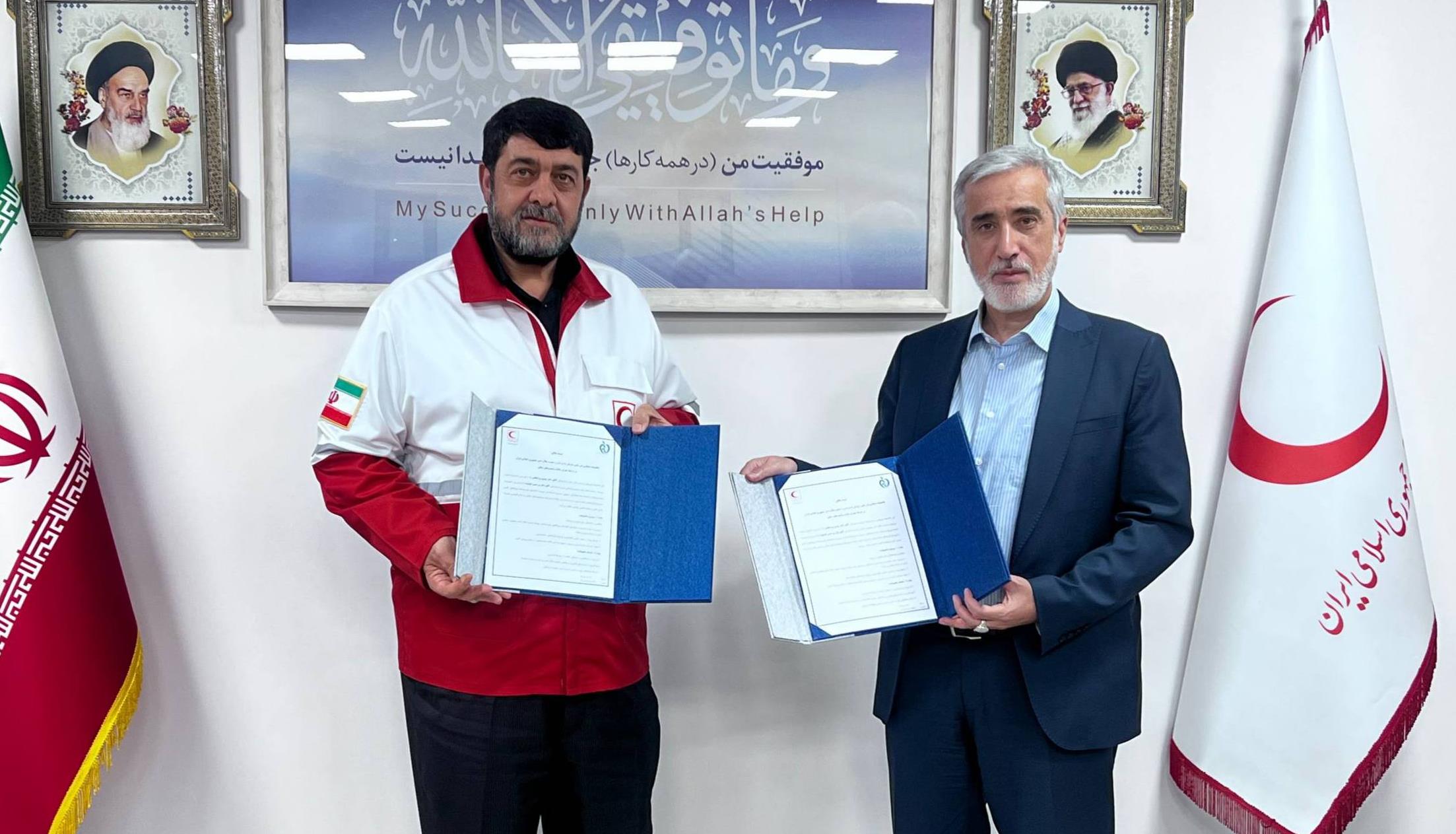امضای تفاهمنامه همکاری میان هلالاحمر و سازمان غذا و دارو/ زنجیره تابآوری نظام سلامت در شرایط بحران تقویت میشود